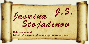 Jasmina Stojadinov vizit kartica